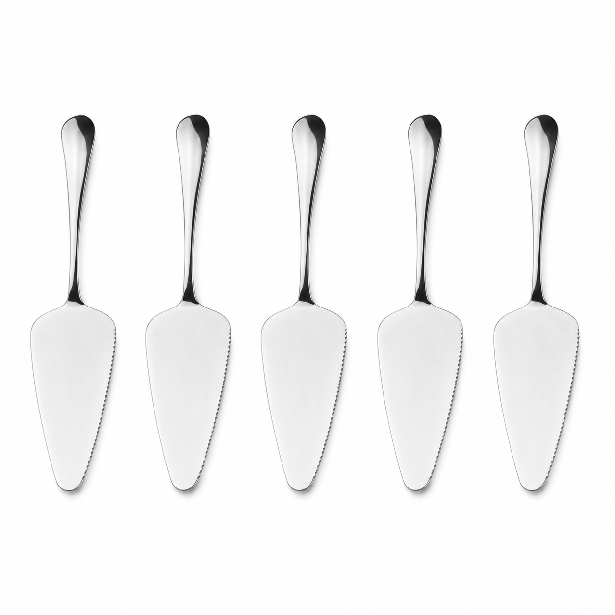 5-pack Serveringsspade för Paj, Pizza, Tårta & Dessert